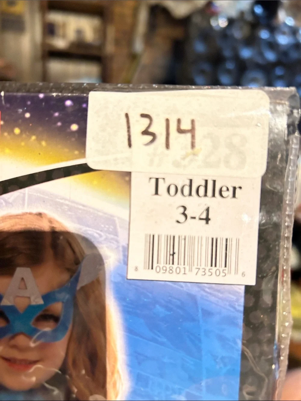 Marvel American Dream Captain America Toddler Costume - DRESS ONLY - Picture 2 of 3